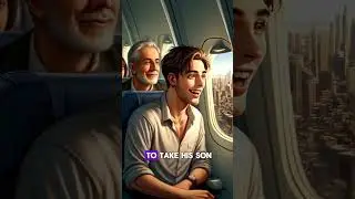 A Heartwarming Airplane Inspirational Story #shortsfunny