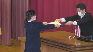 岡山県の小学校で卒業式　8516人が学び舎を巣立つ　新型コロナに揺れた1年でも「思い出がたくさん」