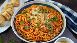 Pasta Pomodoro - Espagueti Fácil - Mi Cocina Rápida