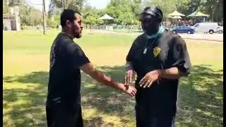 Sifu Don Hamby and Sifu Stuart Morales Fu Hok Seung Ying Kuen Applications part 8