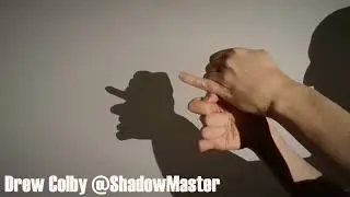 Person in a Cap Hand Shadow Tutorial