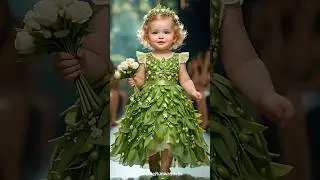Mini Fashion Icons: Baby Dolls in Playful Costumes! 🍒🌱