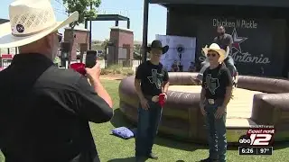 Professional bull riders from Austin Gamblers visit San Antonio to promote new team series