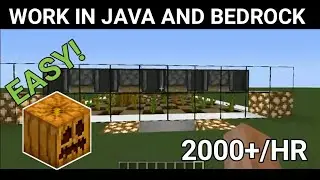 pumpkin farm minecraft | minecraft pumpkin farm | pumpkin farm minecraft 1.16 | bedrock
