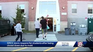 SMCC students head back to dorms after being closed due to mold