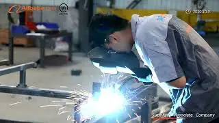 Automatic wire mesh welding machines process