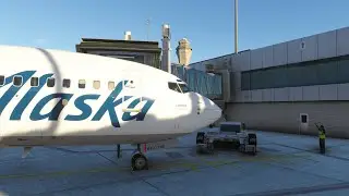 Alaska Airlines KSLC-KPDX (Salt Lake City-Portland) VatSim Microsoft Flight Simulator 2020 (MSFS2020