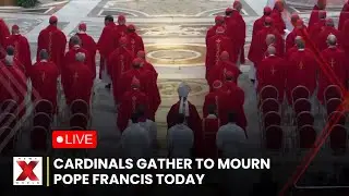 Pope Francis Mourning Mass LIVE: Cardinals Gather At Vatican To Mourn Pope Francis | NewsX World