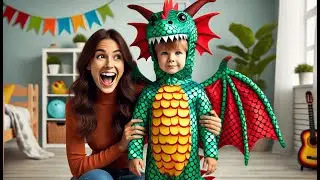 🐉 Morph Blue Dragon Costume Kids Dragon Costumes | Best Dragon Kids Costume 🐲