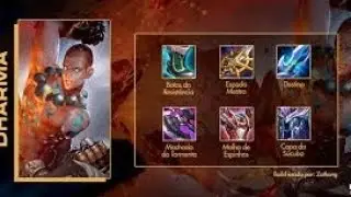 HOK!!! GAMEPLAY DHARMA!!!!BEST BUILD FOR CLASH LINE!!!!#hok #honorofkings #honorofkingsindonesia