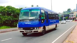 නුවර ඉදන් එන AC බස් | මහනුවර #kandy - කොළඹ #colombo 🚌 |  mitsubishi bus in sri lanka 🇱🇰