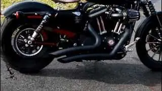 2012 HD 883 IRON WITH VANCE AND HINES BIG SHOT RADIUS EXHAUST