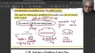 CH 1   How to Use Conversion Factors in Unit to Unit Calculations