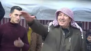 احمد الفراتي ومنير ابو شعيلة يقدمان حفل زفاف فؤاد سنجار افراح ال سنجار في برشايا الجزء الخامس