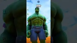 How strong is 1 HULK?🤔#uebs2 #battlesimulatorgamer