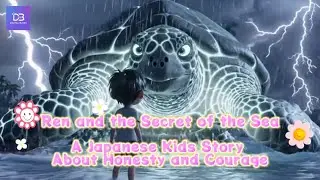 Ren and the Secret of the Sea 🐢 | A Japanese Story About Honesty and Courage