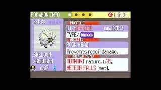 How to get Shelgon in Pokemon Sapphire