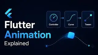 How Flutter Animations Actually Work: AnimationController, Tween & Curve