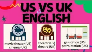 UK vs USA English Spelling Differences Part-6 #uk #us #english #difference #spelling #education