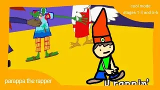 Parappa The Rapper - Cool Mode Stages 1-3 & 5-6
