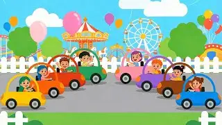 Colors Song for Kids: My Car 🚗 | Learn Colors with Fun Vehicle Music | Nursery Rhyme