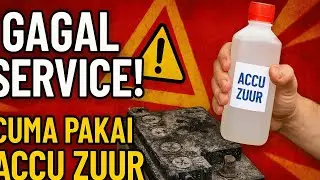Service Aki Gagal || Cuma Dikasih Accu Zuur Hasilnya Parah🤬
