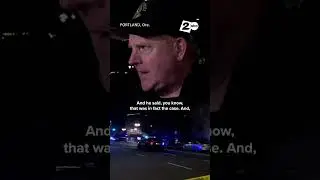 PDX Police Chief talks about his response when he first heard of 2 officers injured during shooting