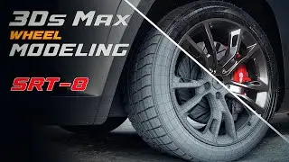SRT-8 WHEEL MODELING 3Ds Max - FStorm