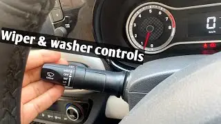 how to use Wiper and Washer Controls Tutorial in Hindi |Motorzone #wiper #washers #punch #nexon