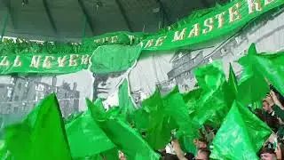 Green Brigade Display | Celtic vs Rangers