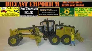 Автогрейдер Diecast Masters Caterpillar 14M3
