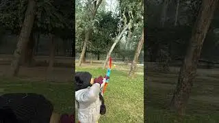 Aarav ki Morning Archery #shorts #youtubeshorts #ytshorts