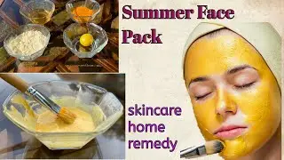 #facepack #facemask Summer Face pack for fair glowing clear skin | Besan face pack for glowing skin