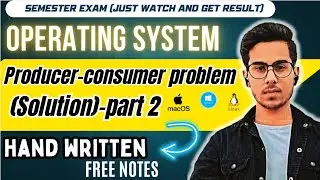 Producer Consumer Problem in Operating System | Easy Explanation with Code & Real-Life Example