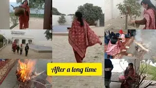 After a long time my new vlog//very beautiful farm house in multan 