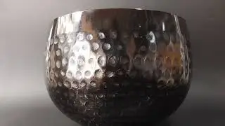 ebay shop mencoicm - JAPANESE BUDDHIST SINGING BOWL ORIN GONG 10 inch / 25.6 cm Width VINTAGE