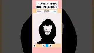 Traumatizing Kids In Roblox Speed Paint 👤 Intruder #roblox #art #drawing #speedpaint #reel #intruder