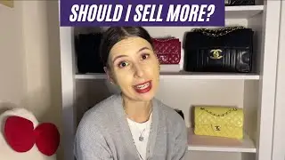 I sold HALF of my handbag collection!