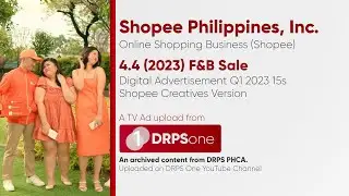 Shopee 4.4 (2023) Fashion and Beauty Sale Digital Ad Q1 2023 15s (Philippines, Creatives Version)