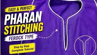 ferock type pharan stitching/pharan ki stitching