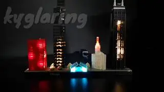 kyglaring led lighting kit for Lego Architecture 21033 Chicago