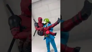 Маска хаоса часть 5 (часть 2) #themask #deadpool #arttheclown #brickaway #toonforce #actionfigures