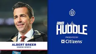 Sports Illustrated reporter Albert Breer on the Giants Defense | Giants Huddle | New York Giants
