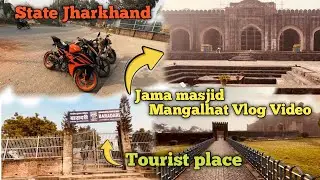 Bike Ride To Jama Masjid Mangalhat 😍 | Jharkhand Tourist Place Vlog 🔥