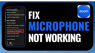 How to Fix Microphone Not Working on Zoom (Quick & Easy Troubleshooting)