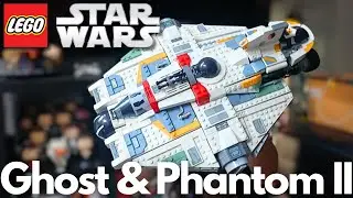 Обзор фанатов Star Wars Rebel: LEGO Ghost и Phantom II (75357)