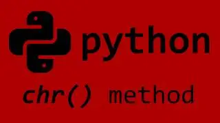 Python build-in chr() method
