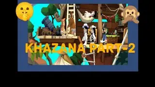 KHAZANA PART-2 || खजाना पार्ट=2 || हिंदी कहानी || #monkey cartoon #pirates #funny  the treasure