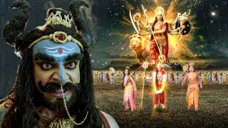 देवी कात्यायनी का महिषासुर संग प्रचंड युद्ध |