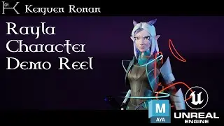 Rayla Character Rig Demo Reel